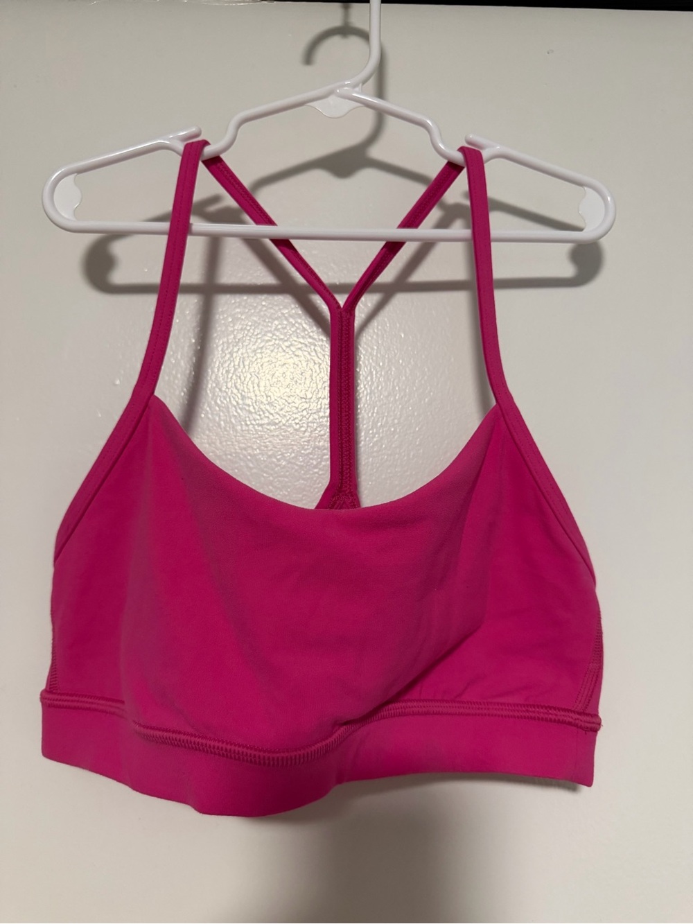 Lululemon Flow Y Bra Hot Pink
